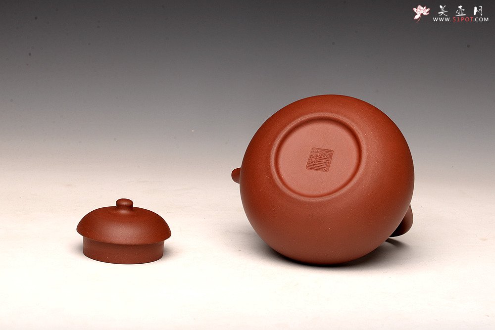 紫砂壶图片：张悦全手工新品 柿提壶 难度大  - 宜兴紫砂壶网