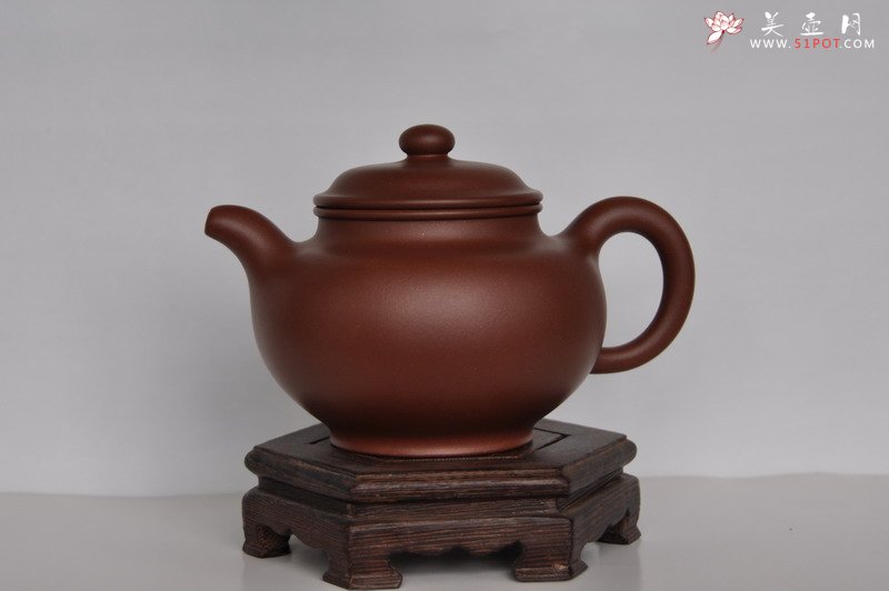紫砂壶图片：全手工大亨掇只壶 - 宜兴紫砂壶网