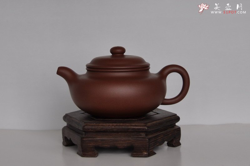 紫砂壶图片：全手工仿鼓仿古壶 - 宜兴紫砂壶网