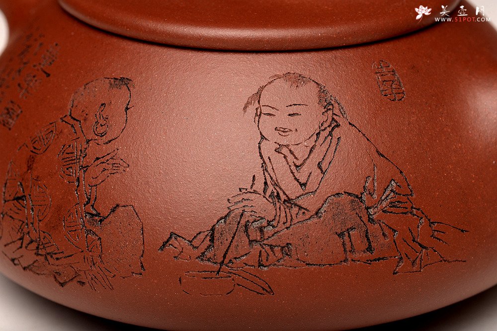 紫砂壶图片：厚重古朴 文人气息 景舟石瓢  送礼自品俱佳 - 宜兴紫砂壶网