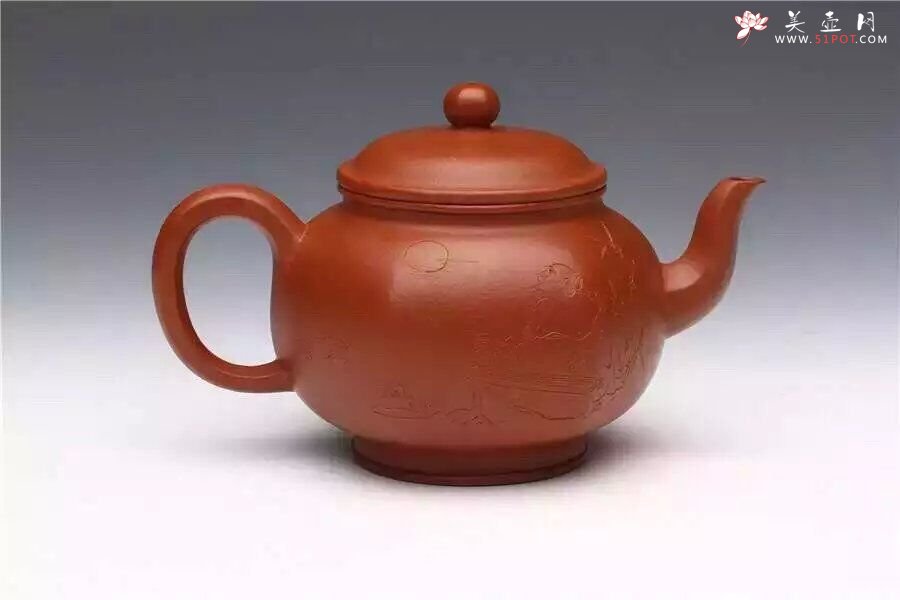 紫砂壶图片：六方鸿运 - 宜兴紫砂壶网