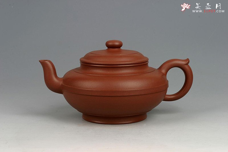 紫砂壶图片：高线圆壶 - 宜兴紫砂壶网