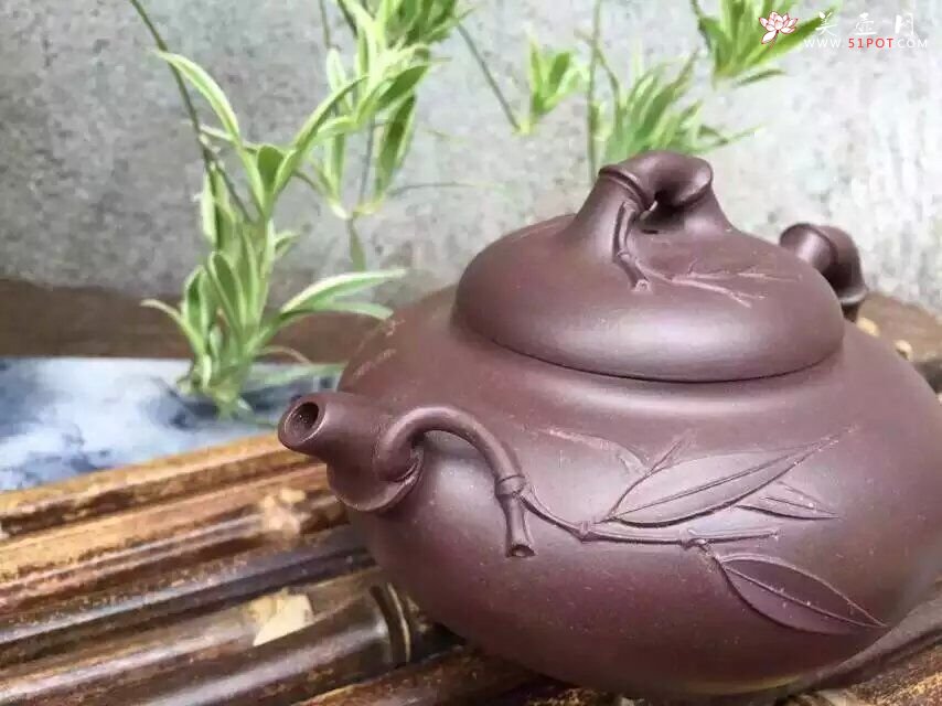 紫砂壶图片：圆竹 - 宜兴紫砂壶网
