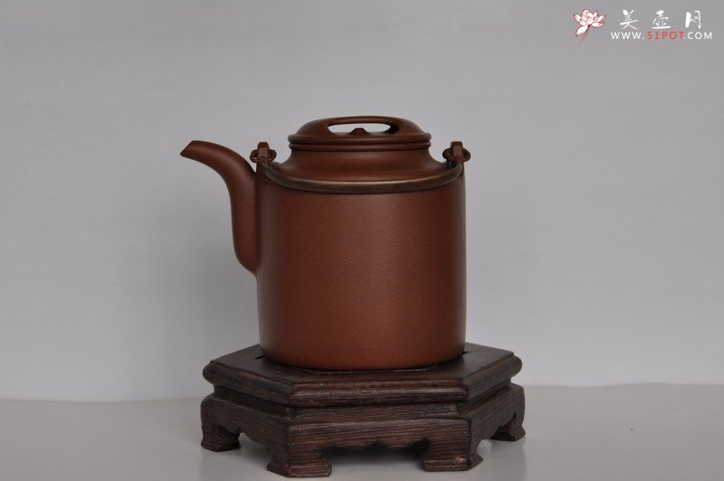 紫砂壶图片：全手工洋桶壶 - 宜兴紫砂壶网