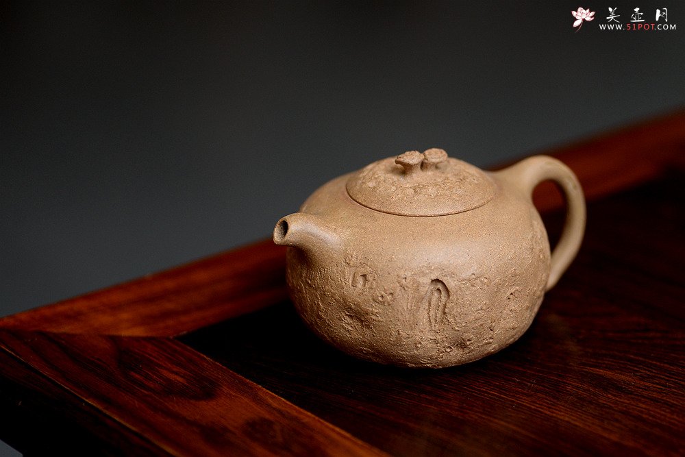 紫砂壶图片：姜建荣全手作品 古朴之味~~~沧桑质感 全手龚春 - 宜兴紫砂壶网