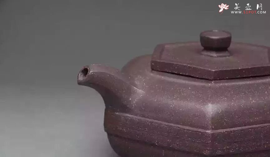 紫砂壶图片：六方壶 - 宜兴紫砂壶网