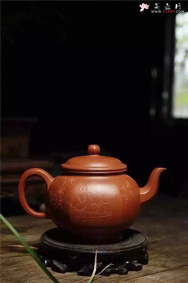 紫砂壶图片：六方鸿运 - 宜兴紫砂壶网