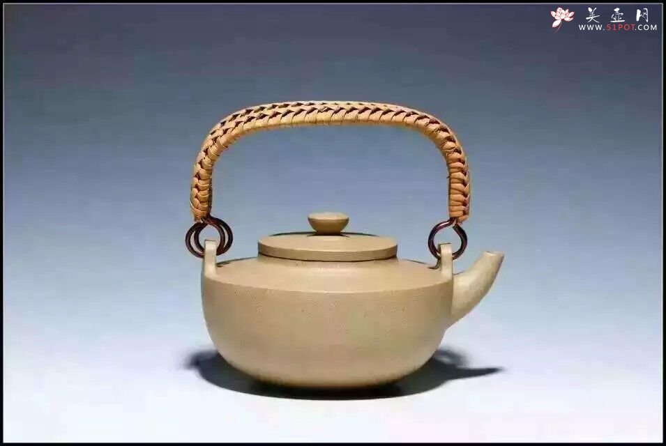 紫砂壶图片：提梁壶 - 宜兴紫砂壶网