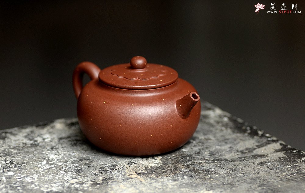 紫砂壶图片：温文尔雅 素雅精致 全手铺砂明华  - 宜兴紫砂壶网