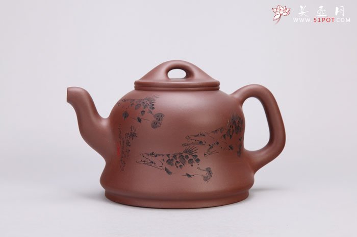 紫砂壶图片：吉祥久贵 - 宜兴紫砂壶网