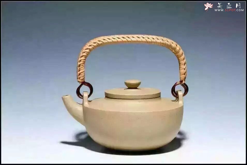 紫砂壶图片：提梁壶 - 宜兴紫砂壶网