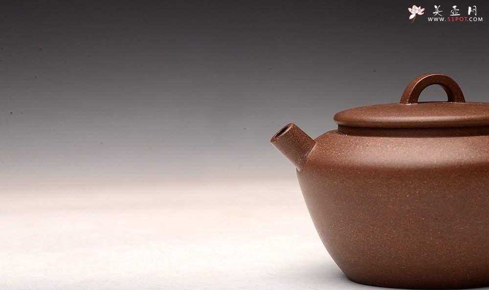 紫砂壶图片：詹黎明文气作品 优质青段 全手巨轮珠 夏日畅饮必备 - 宜兴紫砂壶网