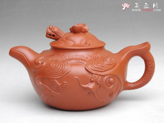 紫砂壶图片：云龙壶 - 宜兴紫砂壶网