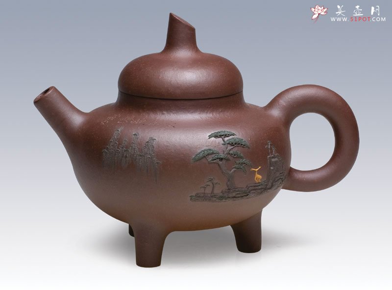 紫砂壶图片：顶天立地2 - 宜兴紫砂壶网