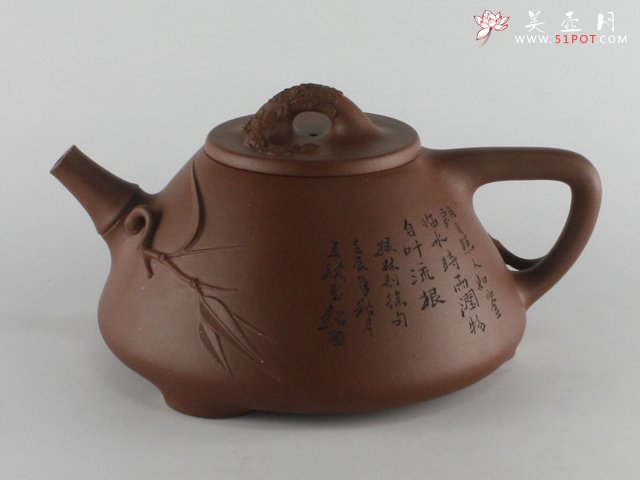 紫砂壶图片：君子石瓢 - 宜兴紫砂壶网