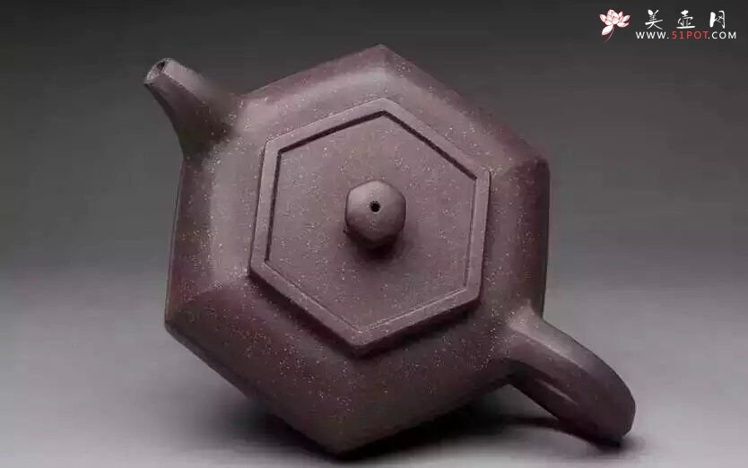 紫砂壶图片：六方壶 - 宜兴紫砂壶网