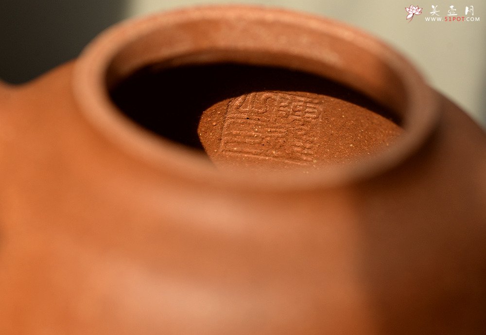紫砂壶图片：细刻如丝 黄龙山降坡泥 全手高士壶 饱满大气 - 宜兴紫砂壶网