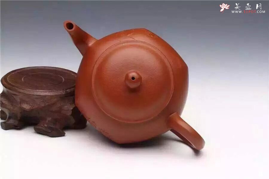 紫砂壶图片：六方鸿运 - 宜兴紫砂壶网