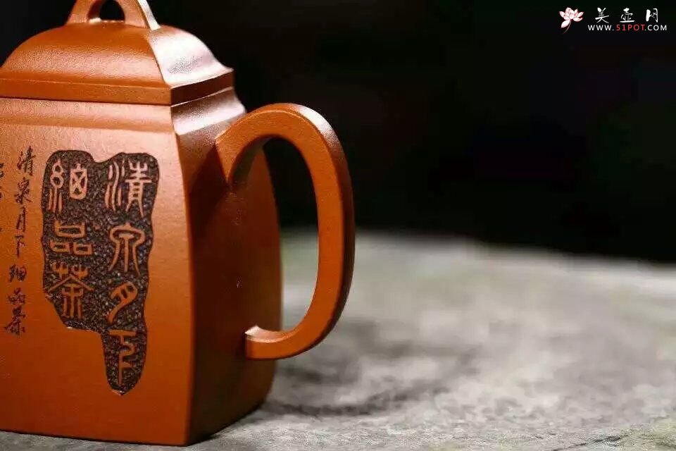 紫砂壶图片：汉方壶 - 宜兴紫砂壶网