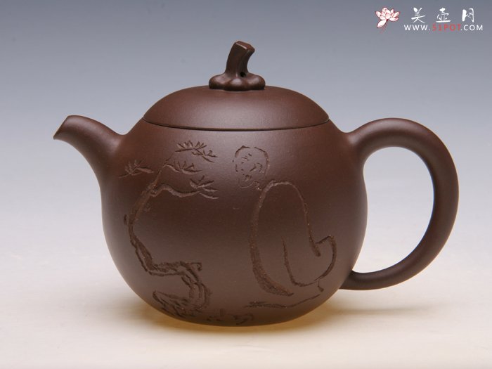 紫砂壶图片：大金瓜 - 宜兴紫砂壶网