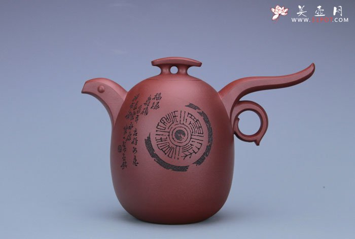紫砂壶图片：天趣壶 - 宜兴紫砂壶网