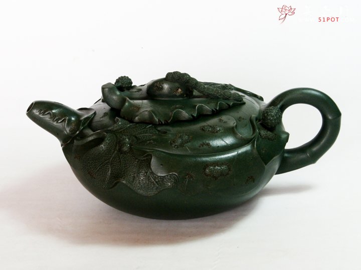 紫砂壶图片：蚕宝宝 - 宜兴紫砂壶网