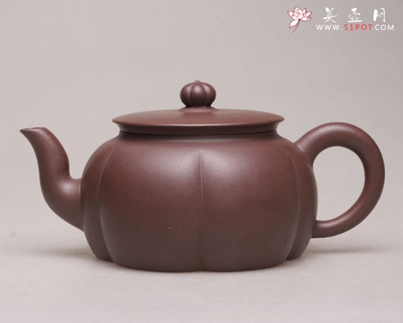 紫砂壶图片：半菊 - 宜兴紫砂壶网