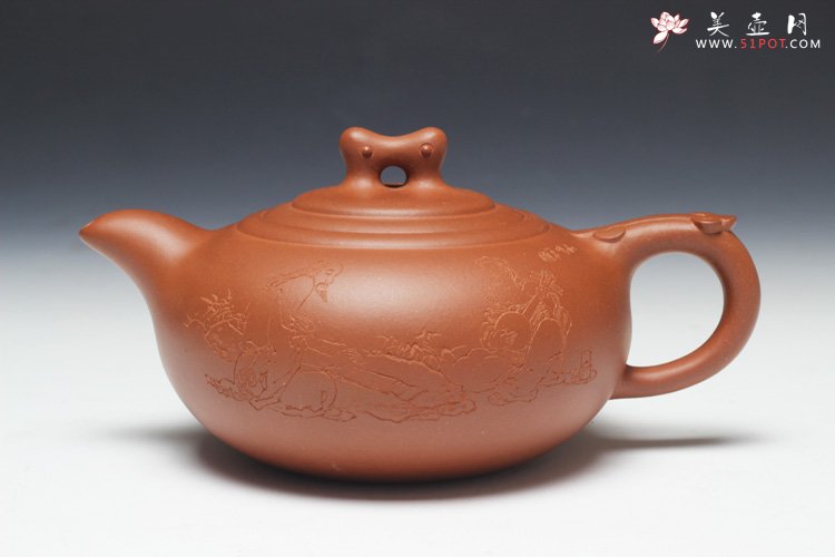 紫砂壶图片：称心如意 - 宜兴紫砂壶网