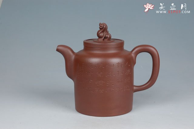 紫砂壶图片：高狮韵壶 - 宜兴紫砂壶网