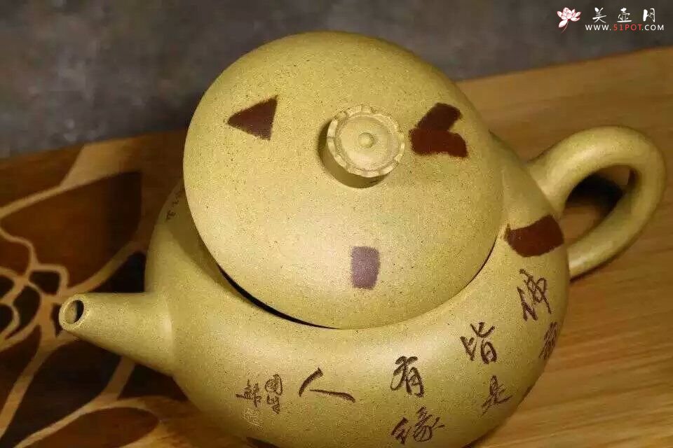 紫砂壶图片：佛缘 - 宜兴紫砂壶网