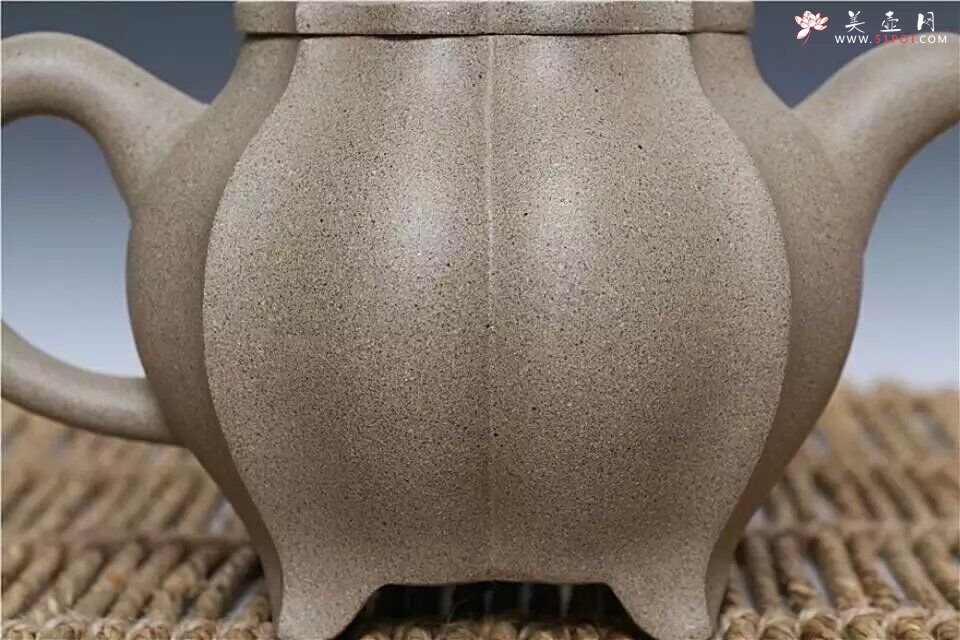 紫砂壶图片：高锦囊壶 - 宜兴紫砂壶网