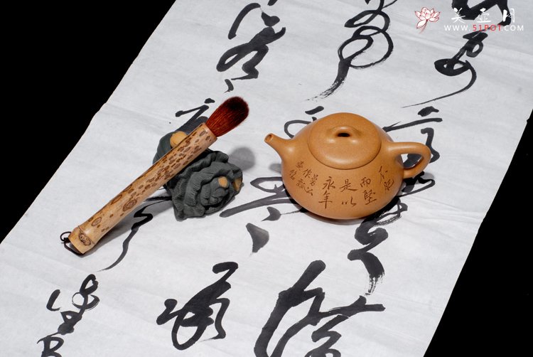 紫砂壶图片：曼生石瓢 - 宜兴紫砂壶网