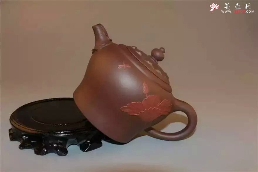 紫砂壶图片：荷悟 - 宜兴紫砂壶网