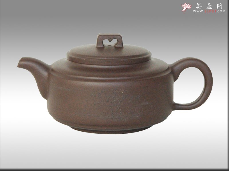 紫砂壶图片：玉璧清韵 - 宜兴紫砂壶网