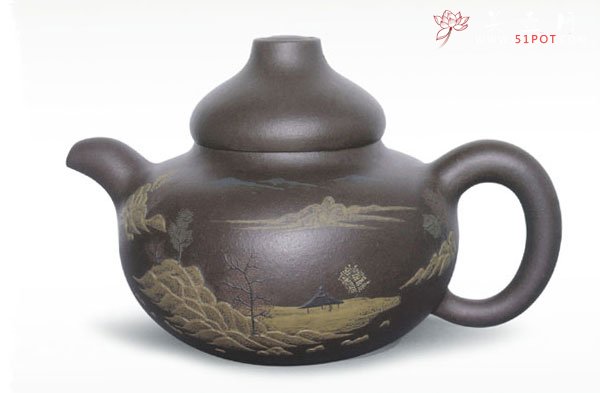 紫砂壶图片：福凌壶 - 宜兴紫砂壶网