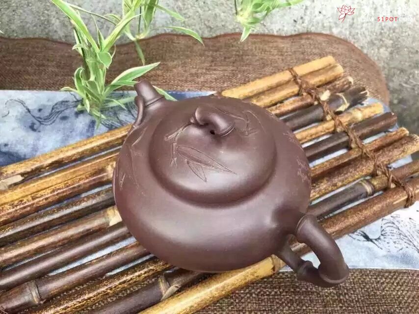 紫砂壶图片：圆竹 - 宜兴紫砂壶网