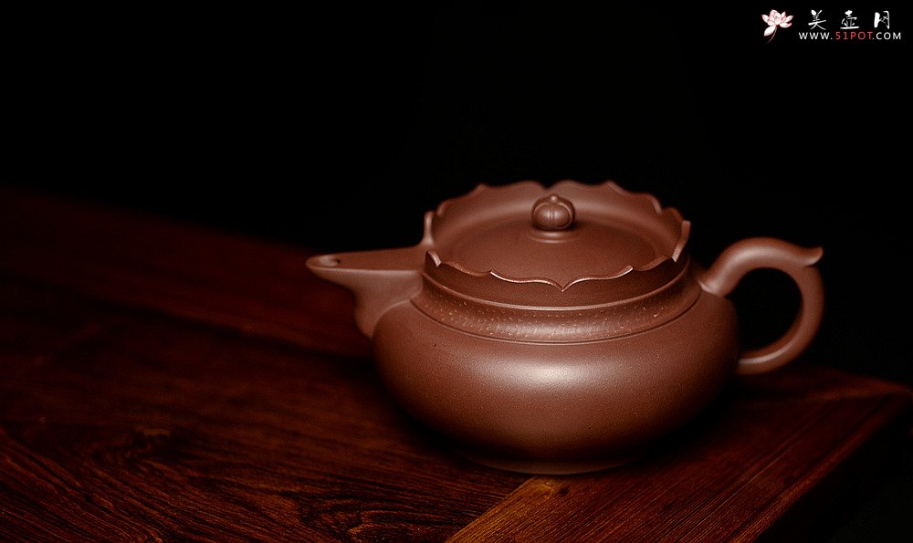 紫砂壶图片：蔡旭伟乙未年新品 精美之作 全手铺砂圆僧帽 娴静品茗 - 宜兴紫砂壶网