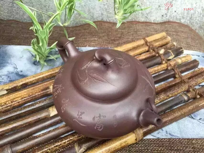 紫砂壶图片：圆竹 - 宜兴紫砂壶网