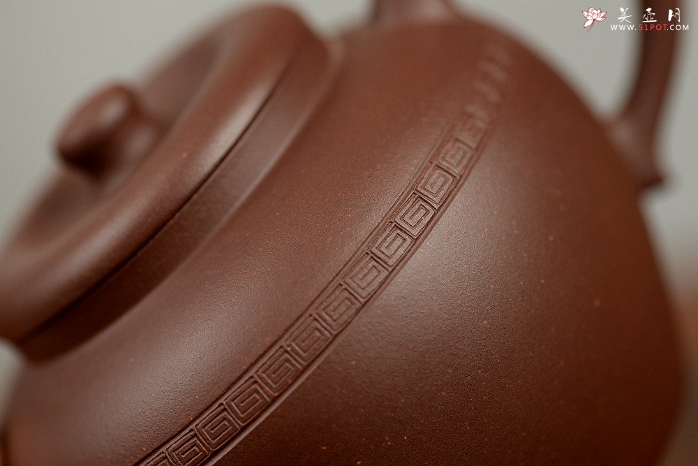 紫砂壶图片：钱建荷全手新作 品心 古瓮造型颇为好玩 做工精致  知心 - 宜兴紫砂壶网