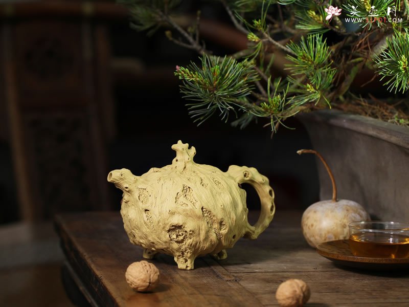 紫砂壶图片：根 - 宜兴紫砂壶网