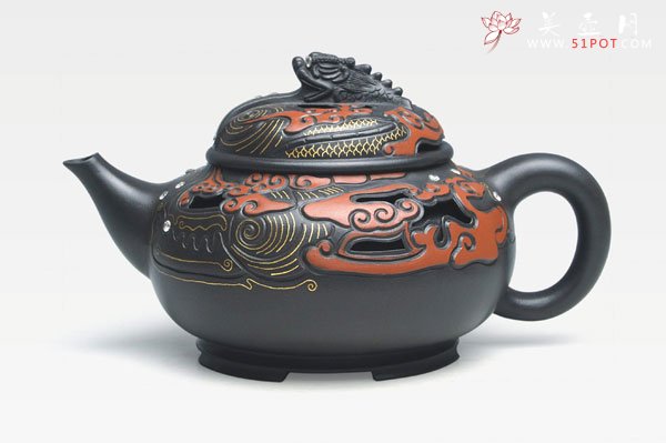 紫砂壶图片：飞黄腾达壶 - 宜兴紫砂壶网