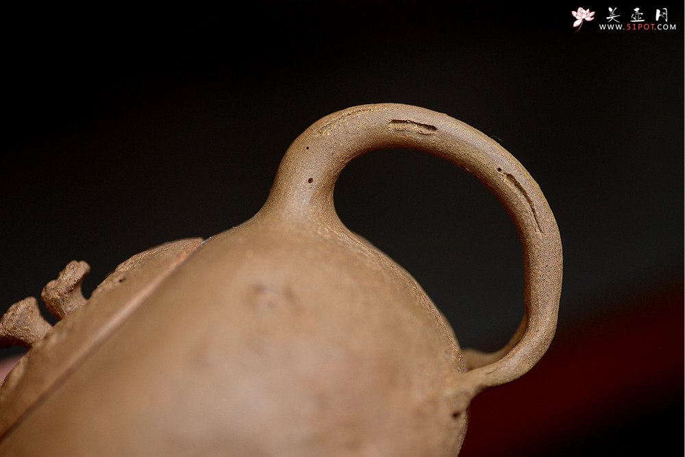 紫砂壶图片：姜建荣全手作品 古朴之味~~~沧桑质感 全手龚春 - 宜兴紫砂壶网