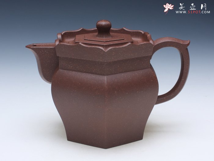 紫砂壶图片：僧帽 - 宜兴紫砂壶网