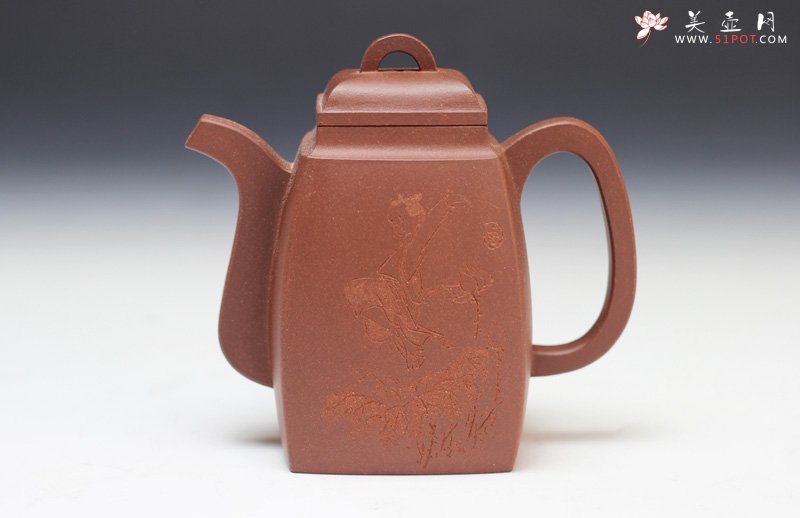 紫砂壶图片：汉方壶 - 宜兴紫砂壶网