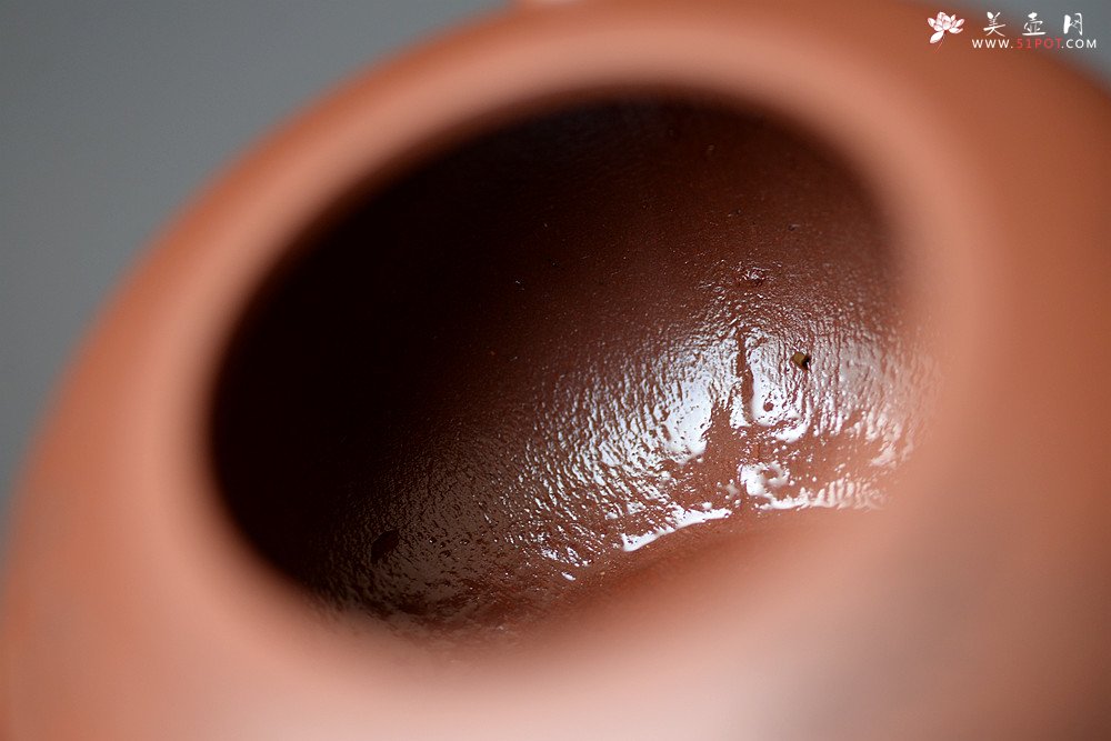 紫砂壶图片：詹黎明全手新作 浑厚圆润 高路精心装饰 球孔 做工精致 福圆 - 宜兴紫砂壶网