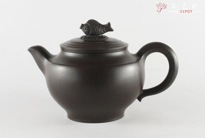 紫砂壶图片：年年有余 - 宜兴紫砂壶网