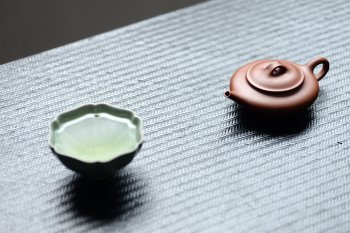 紫砂壶图片：超级实用 绿茶必备o(∩_∩)o  玉扁 优质朱泥 - 宜兴紫砂壶网