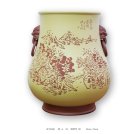 紫砂壶图片：双耳画缸 - 宜兴紫砂壶网