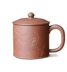 紫砂壶图片：江南之春盖杯 - 宜兴紫砂壶网