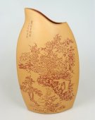 紫砂壶图片：鱼嘴瓶 - 宜兴紫砂壶网